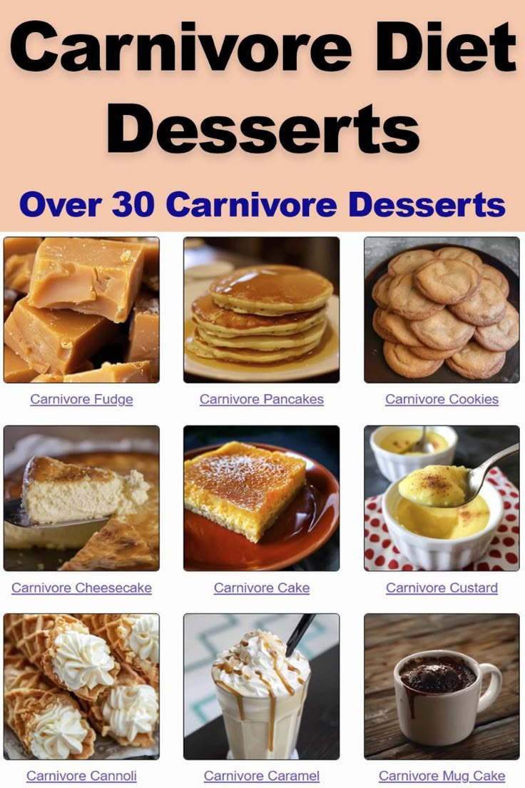 Carnivore Diet Desserts 2