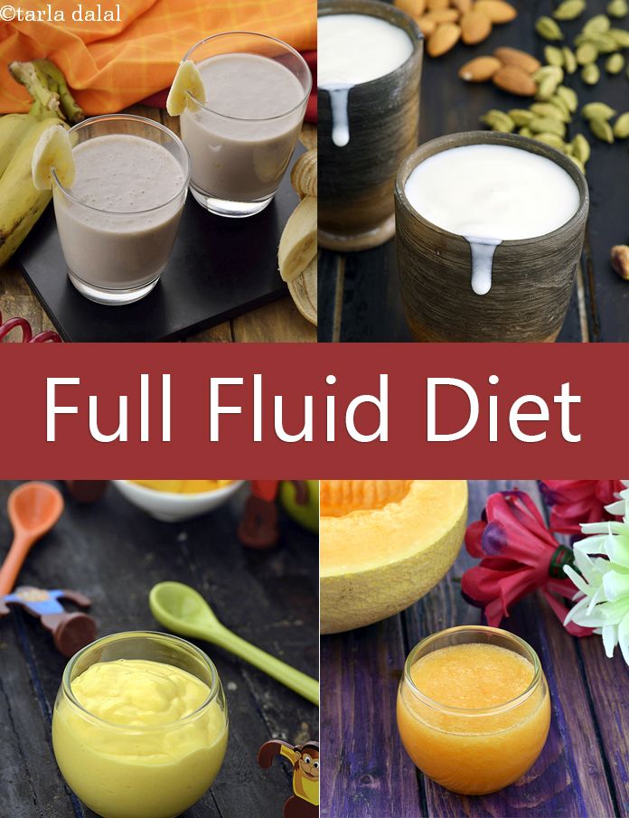 Full Liquid Diet Foods