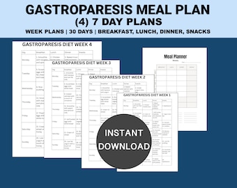 Gastroparesis Diet Modification