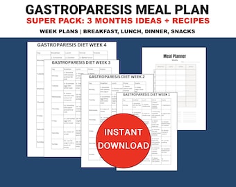 Gastroparesis Dietary Plans